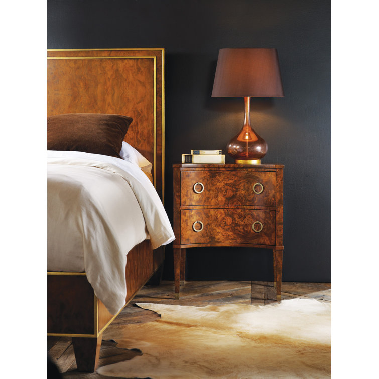 ModernHistory 2 Drawer Nightstand Perigold